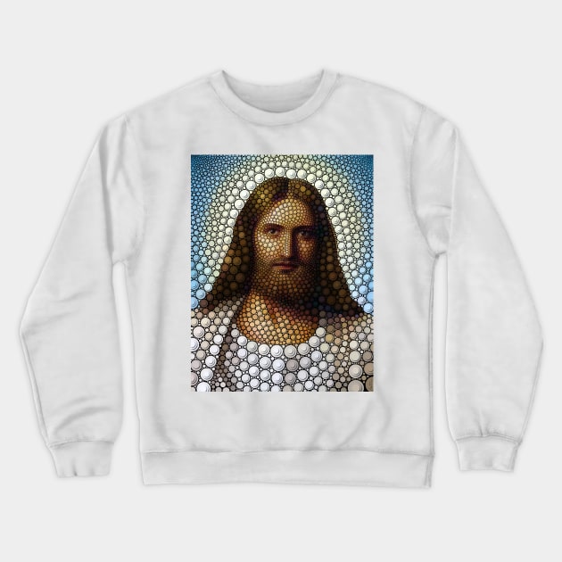 Jesus Christ Crewneck Sweatshirt by benheineart